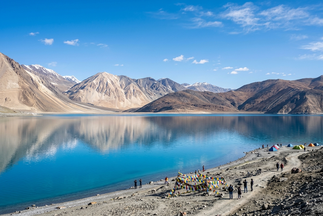 Rugged Tempo Traveller Navigating High Himalayan Passes without Booking Pitfalls