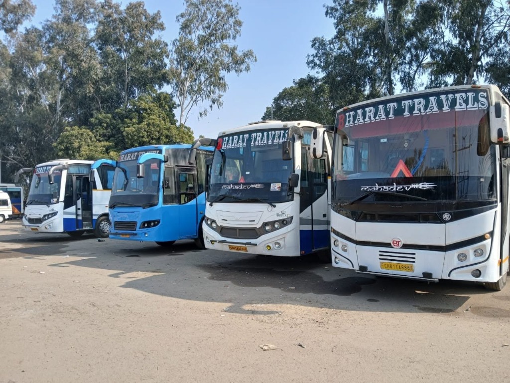 Corporate Taxi Service in Chandigarh - Executive Sedans and SUVs Bharat Travels